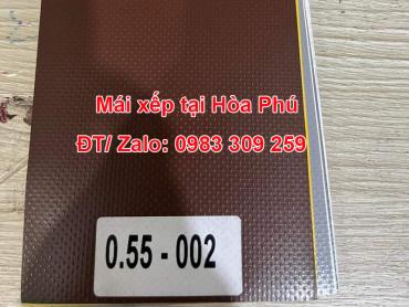 Thi Công Mái Xếp Di Động tại Hòa Phú – Bình Dương