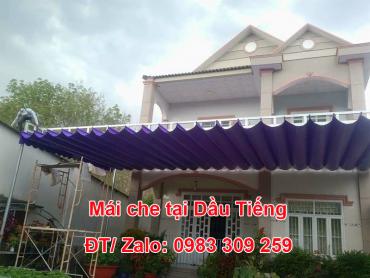 Thi công mái che tại Dầu Tiếng – Bình Dương