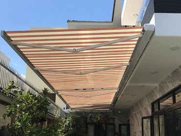 Thi công mái hiên tại Thuận An – Bình Dương