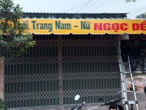 Mái hiên di động tại Quốc Lộ 13